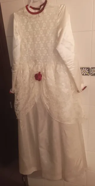 Vestito di Carnevale Bianco