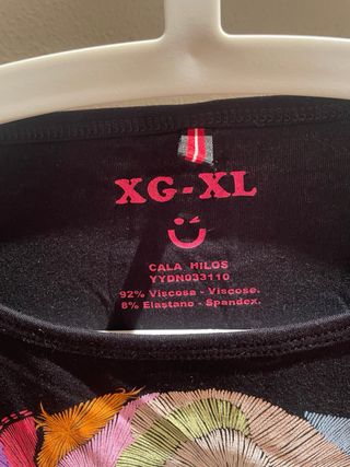 Camiseta Calavera Multicolor