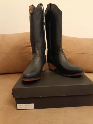 Botas de mujer azul Talla 37