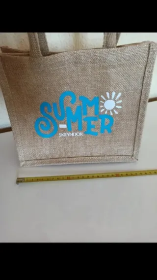 Bolso pequeño rafia Summer Skeyndor