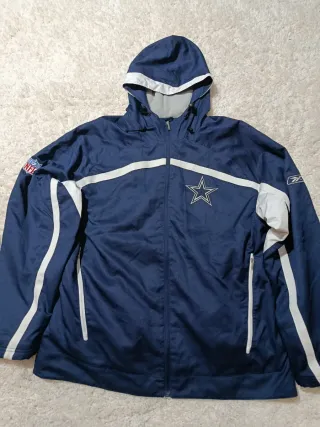 Giacca NFL REEBOK Uomo Blu Bianco