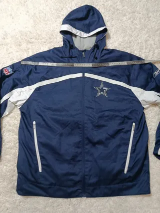 Giacca NFL REEBOK Uomo Blu Bianco