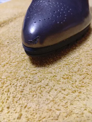 Zapatos Pitillos Talla 40 Gris/Plata