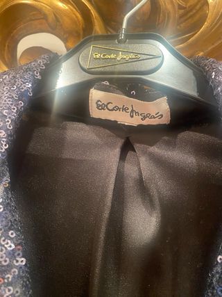 Americana lentejuelas plateada y negro  REBAJADA!!