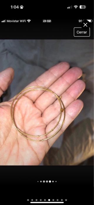 Pendientes aro Tous 18k