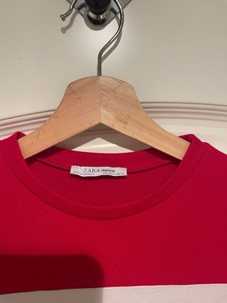 Vestido tricolor manga larga