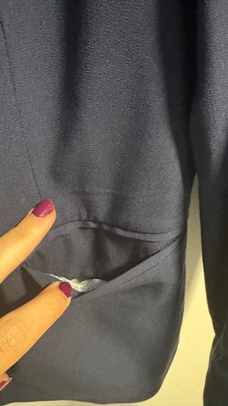 Americana azul Stradivarius