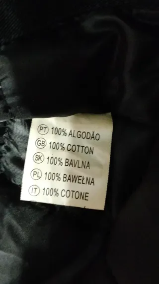 Chaquetón T-XXL/50 Negro Unisex