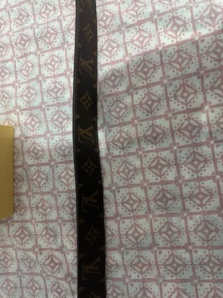 Cinturón Louis Vuitton Marrone e Dorato