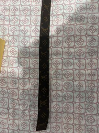 Cinturón Louis Vuitton Marrone e Dorato