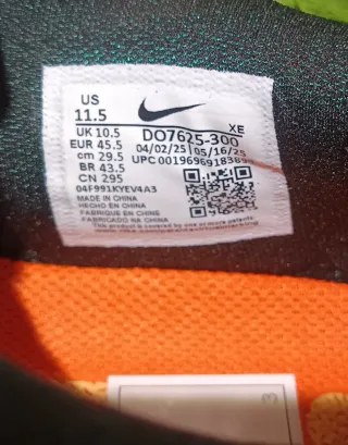 T45.5 envío incluido!! NIKE AIR ZOOM PEGASUS SHIEL