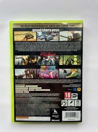 GTA IV The Complete Edition Xbox 360