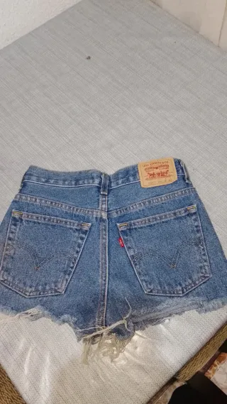 Shorts Levi's Mujer Azul