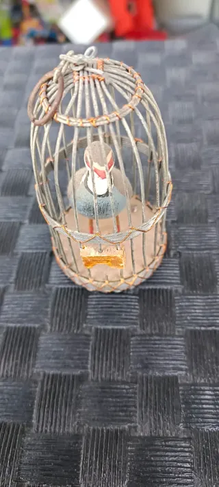 JUGUETE JAULA PERDIZ