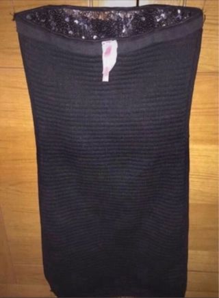 Vestido Lentejuelas Elástico Talla Sin Estrenar