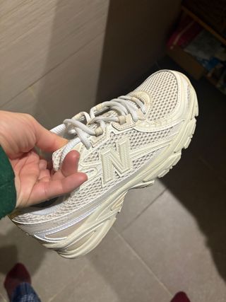 New Balance Bambas Beige/Blanco