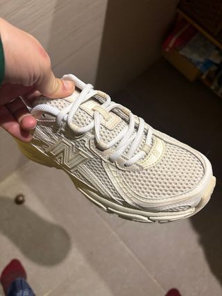 New Balance Bambas Beige/Blanco