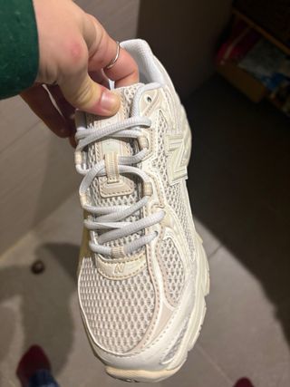 New Balance Bambas Beige/Blanco