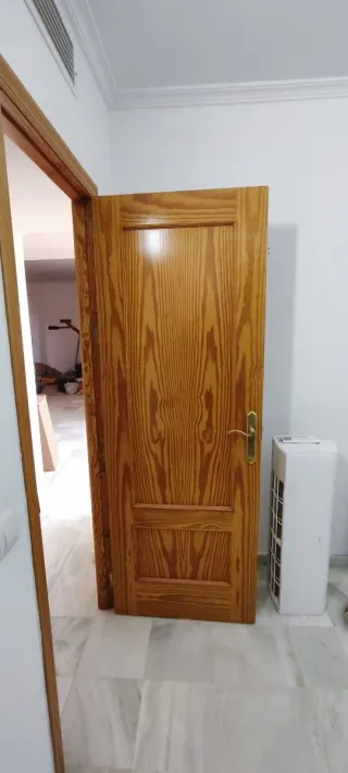 Puerta de madera interior