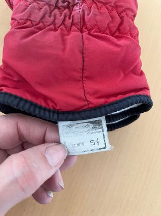 Guantes Nieve Reusch Niño Talla 5 1/2