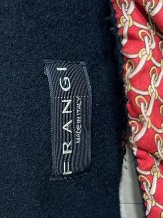 Bufanda Frangí Vintage Lana y Seda