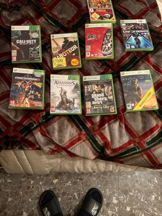 Console Xbox 360 Fat Nera 60GB + 9 Giochi Top