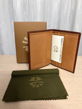 Portafogli Enrique Loewe Knappe Marrone