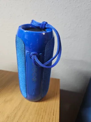 Altavoz Portátil T&G-117 Bluetooth Azul