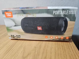 Altavoz Portátil T&G-117 Bluetooth Azul