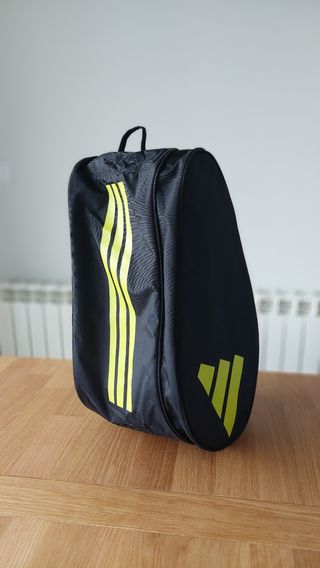 Paletero Adidas Control - negro y lima.