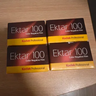 4 x Kodak Ektar 100 Color Negative Film