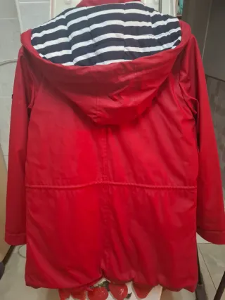 Chubasquero Batela Rojo Talla XL