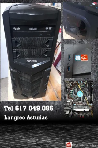 Ordenador Antec Negro