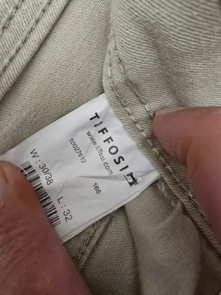 Pantalón de hombre Tiffosi modelo Tyler beige