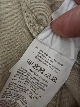 Pantalón de hombre Tiffosi modelo Tyler beige