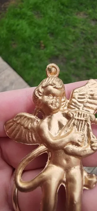 FIGURA ADORNO NAVIDEÑO, ANGELITO QUERUBIN