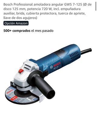 Amoladora Angular Bosch GWS 7-125