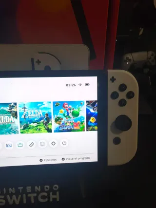 23 giochi + Nintendo Switch OLED Bianca + 256gb