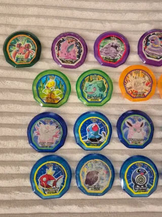 Colección Tazos Pokémon Nox 2005