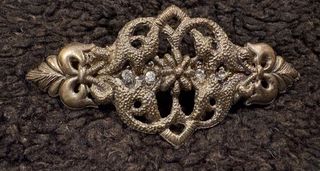 Lote 5 Pinzas para el Pelo Doradas