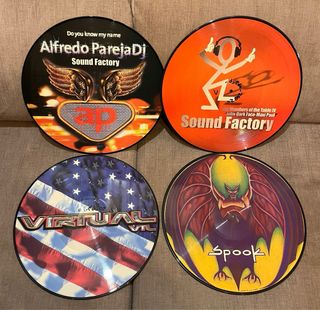 Lote 4 Vinilos Dance/Electro 90s-2002