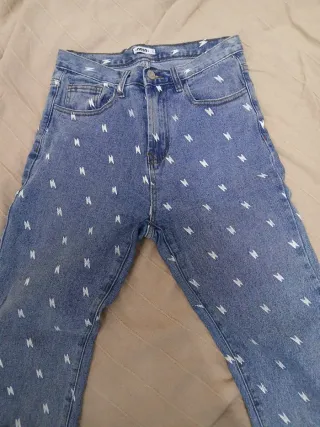 Vaqueros Noon Rayos Talla 34