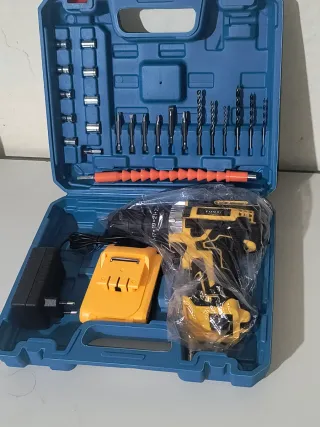 Atornillador eléctrico con batería nuevo