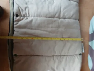 Saco silla bebé color crema