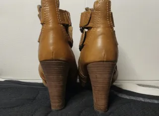 Botines Zara Piel Talla 38