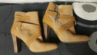 Botines Zara Piel Talla 38