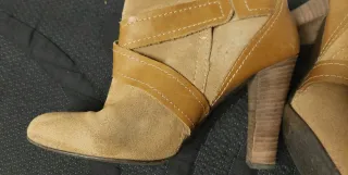 Botines Zara Piel Talla 38