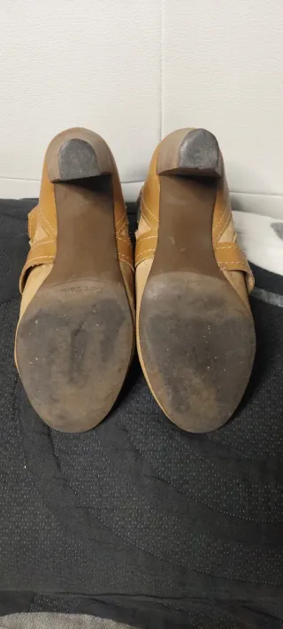 Botines Zara Piel Talla 38