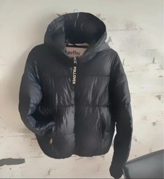 Chaqueta acolchada/plumón con gorro