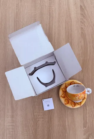 Tazza Thun Sole Ceramica Arancione